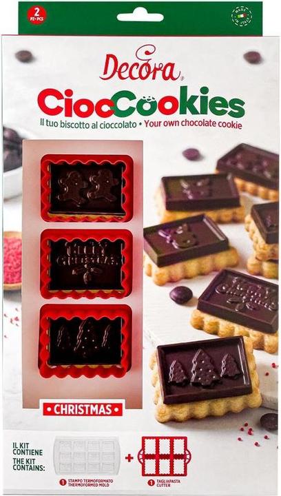 Image du produit Decora Set de biscuits - Merry Christmas