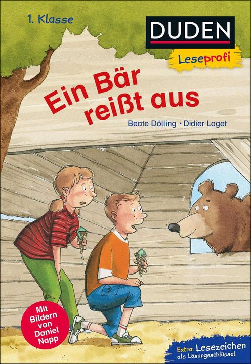Actual product image Duden Leseprofi – Ein Bär reisst aus, 1. Klasse (German, Beate Dolling, Didier Laget, Daniel Napp, 2023)