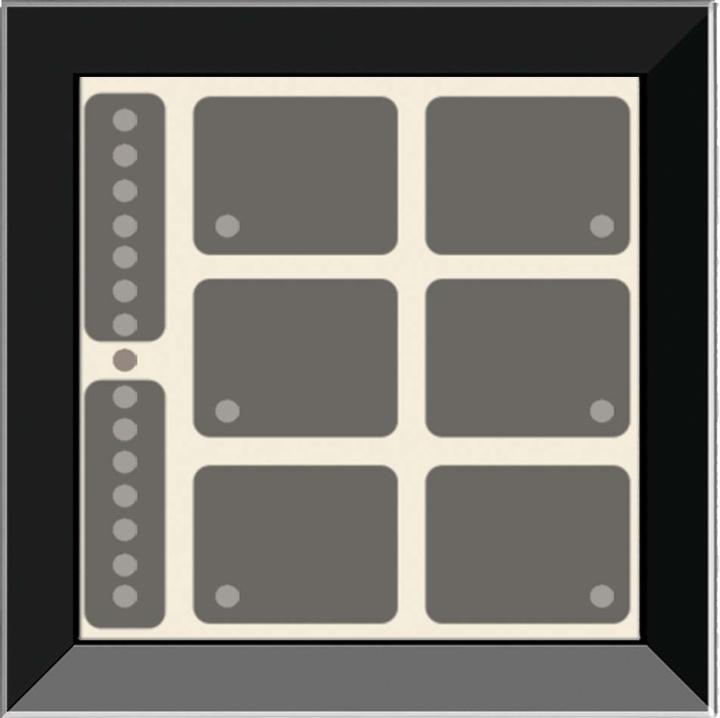 Actual product image Issendorff ISSE glass keypad