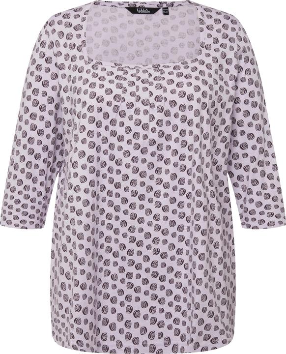 Produktbild Ulla Popken Shirt, Punkte, A-Linie, Carree-Ausschnitt, 3/4-Arm (42, 44)