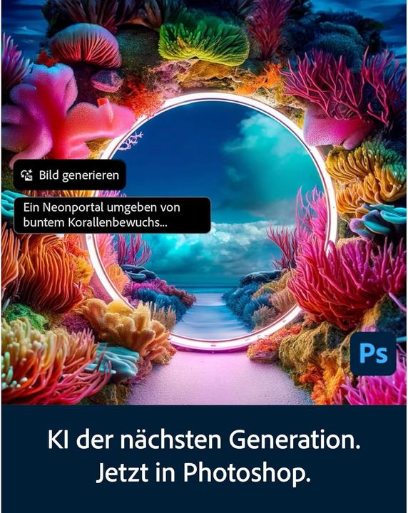 Produktbild Adobe Creative Cloud Photography plan (1TB) (1 User, 1 Geräte/User, 12 Monate)