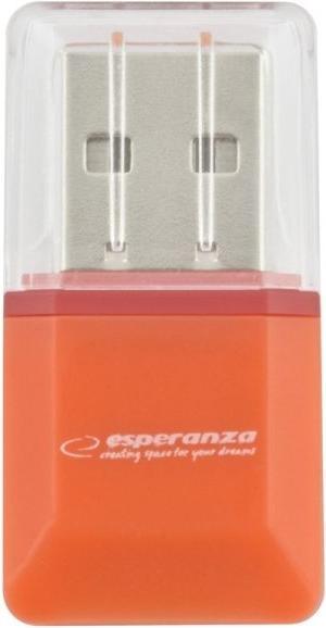 Actual product image Esperanza EA134O Card Reader USB 2.0 (USB 2.0)