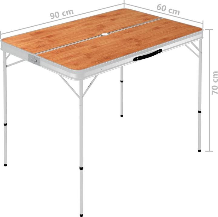 Produktbild vidaXL Campingtisch-Set