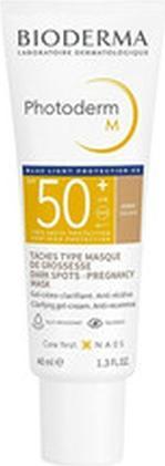Actual product image Bioderma Photoderm M SPF50+ dorée (Sun cream face, SPF 50, 40 ml, 150 g)