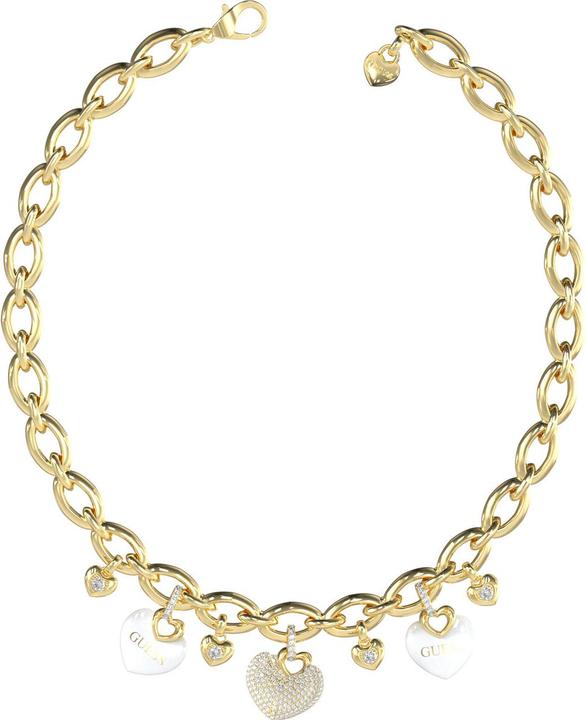 Produktbild Guess Crazy in Love Halskette (Edelstahl, Emaille, 41 cm)