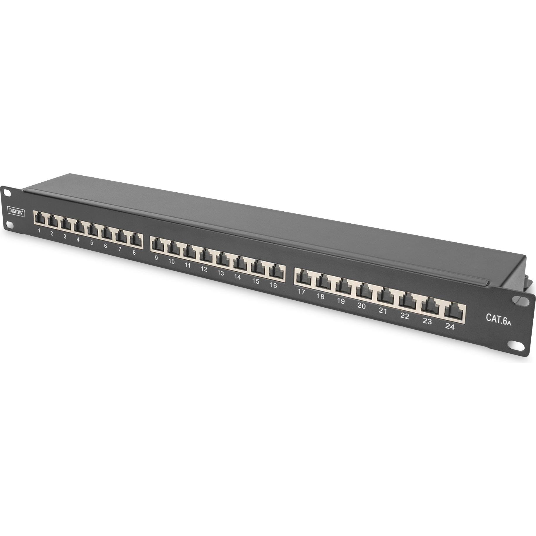 Digitus Patch Panel, Server Zubehör, Schwarz