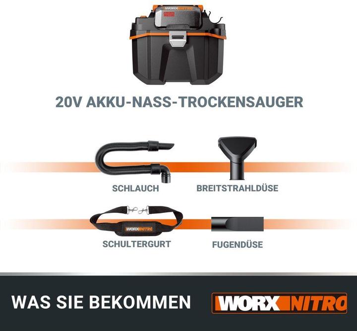 Produktbild Worx WX031.9 (Nass-Trockensauger)