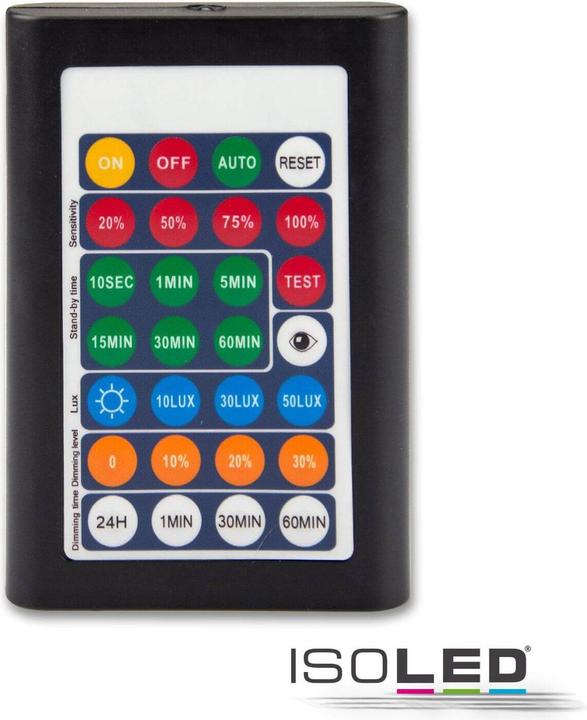 Produktbild Isoled Fernbedienung für LED Street Light HE75/HE115 Tageslicht- und Bewegungssteuerung