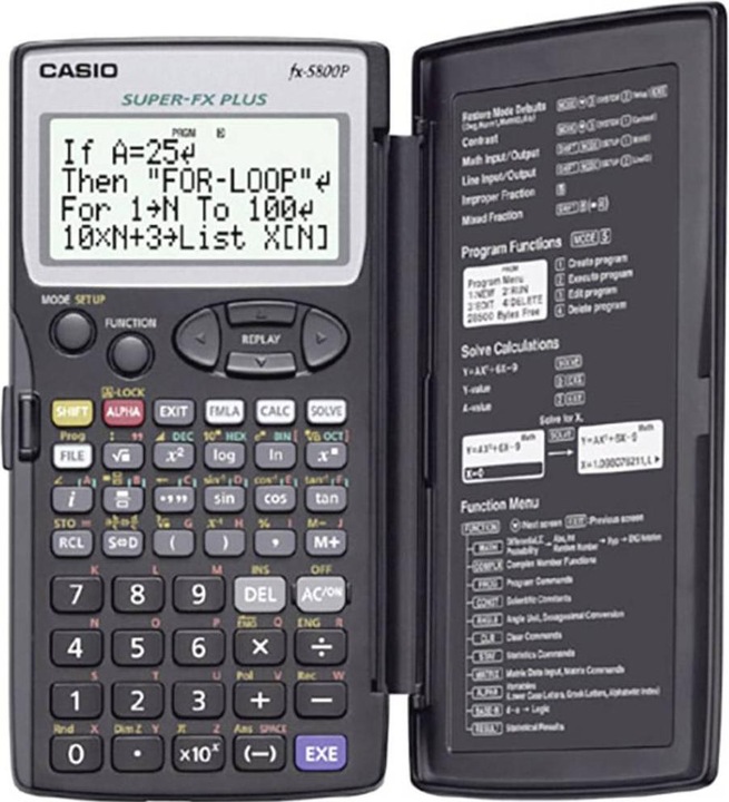 Productafbeelding Casio FX 5800 P (Batterijen)