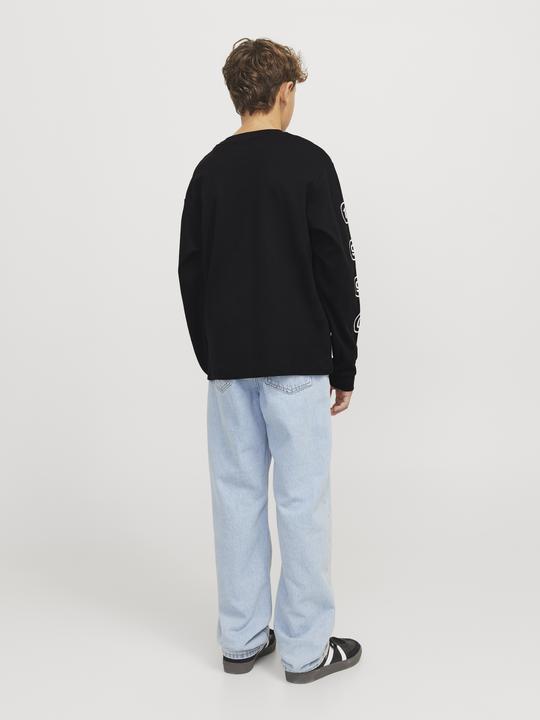 Actual product image Jack & Jones Jcoreflex Tee Ls Crew Neck Styd Aw Jnr (176)