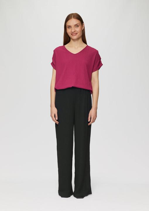 Produktbild S.Oliver Hose Strukturierte Hose mit Wide Leg (38)