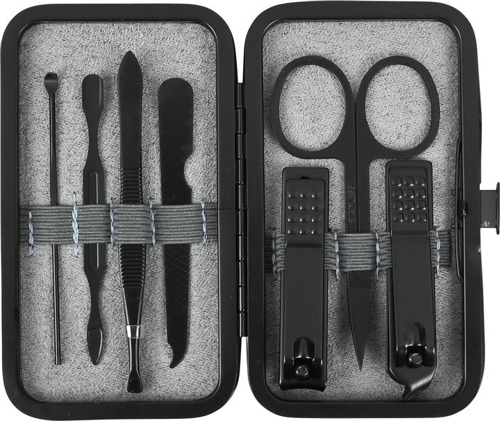 Benson Maniküre-Set 7-teilig schwarz