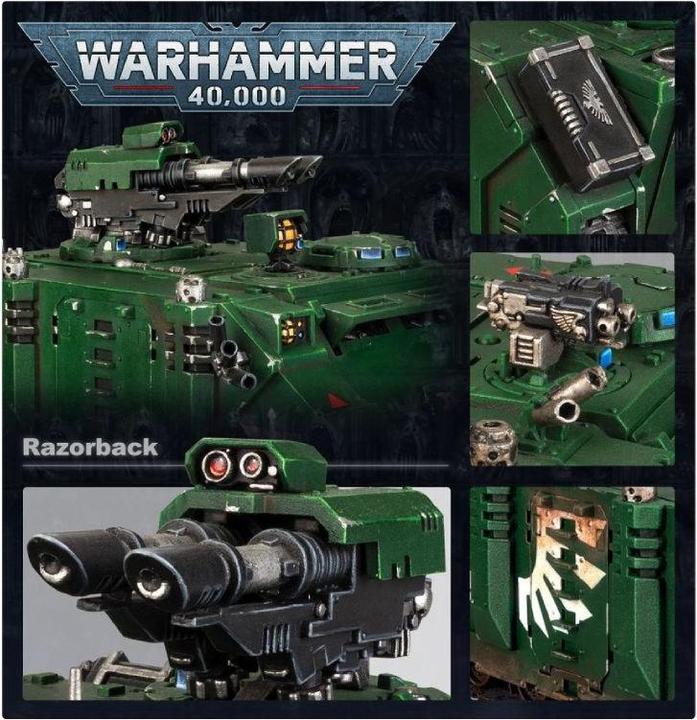 Actual product image Games Workshop Space Marines Razorback (Plastic)