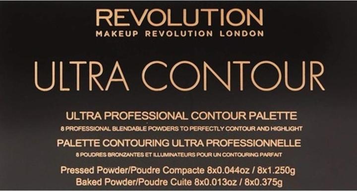 Produktbild Makeup Revolution Ultra Contour Palette Face modeling set 13g (Bronzer, Highlighter, 13 g)