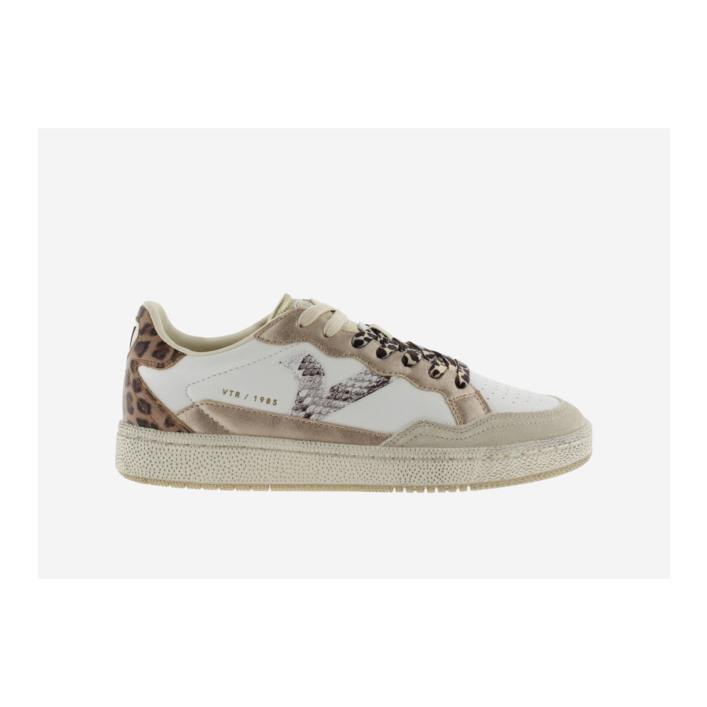 Victoria, Damen, Sneakers, Damen Sneakers Smash Animal Mix, Beige, (41)