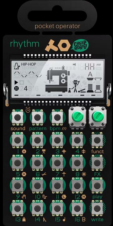 Teenage Engineering Opérateur de poche PO-12 Rythme