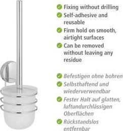Produktbild Wenko Static-Loc Plus WC-Garnitur