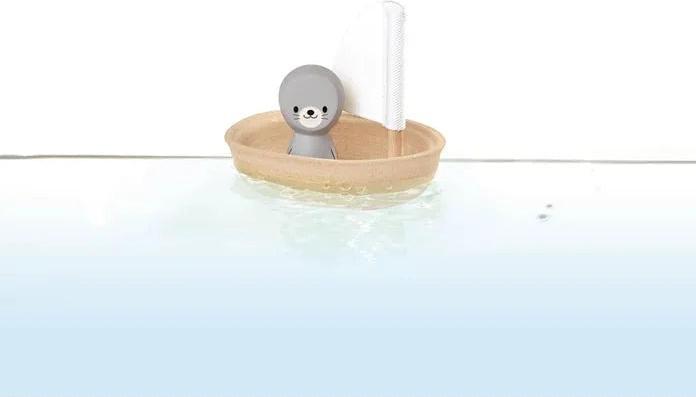 Produktbild Plantoys Segelboot - Seelöwe