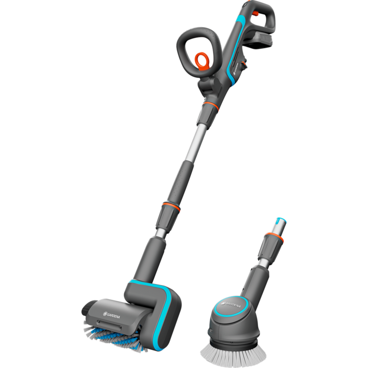 Image du produit Gardena Multi-nettoyeur sur batterie Aqua Brush Universal 04/18V P4A (Fonctionnement sur batterie)