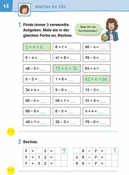 Actual product image Übungsheft Mathematik - 2. Klasse (German, Kim Wagner, Stefan Leuchtenberg, 2025)