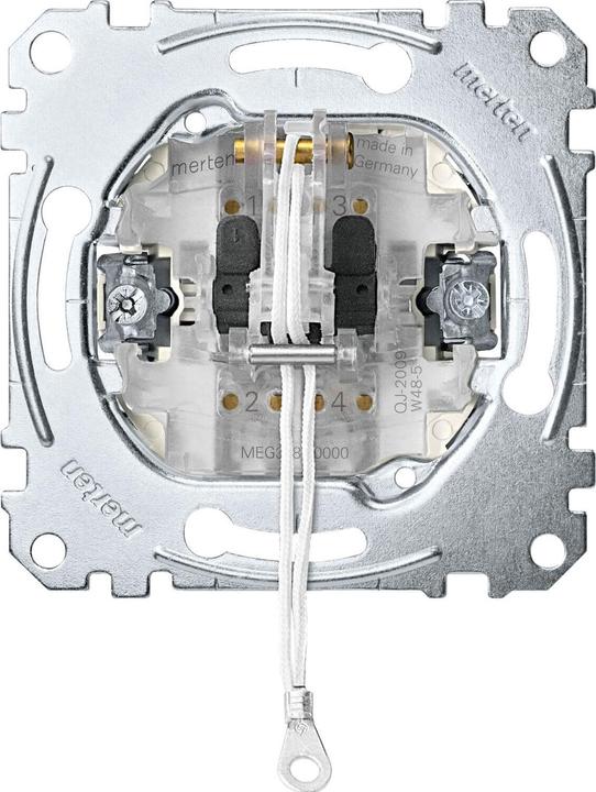 Actual product image Merten Pull-off switch insert, 2-pole, 10 AX, MEG3182-0000
