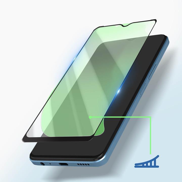 Actual product image Avizar Protective glass film 9H (1 Piece, Oppo A38)