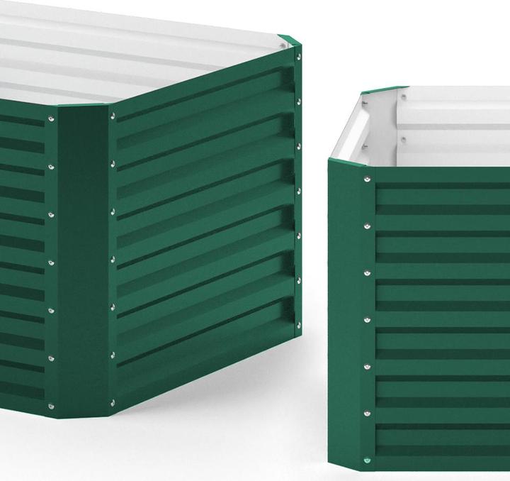 Actual product image OK-Living Raised bed, Green, 180 x 90 cm