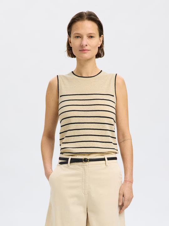 Actual product image Selected Femme Leinenmix Stricktop (XL)