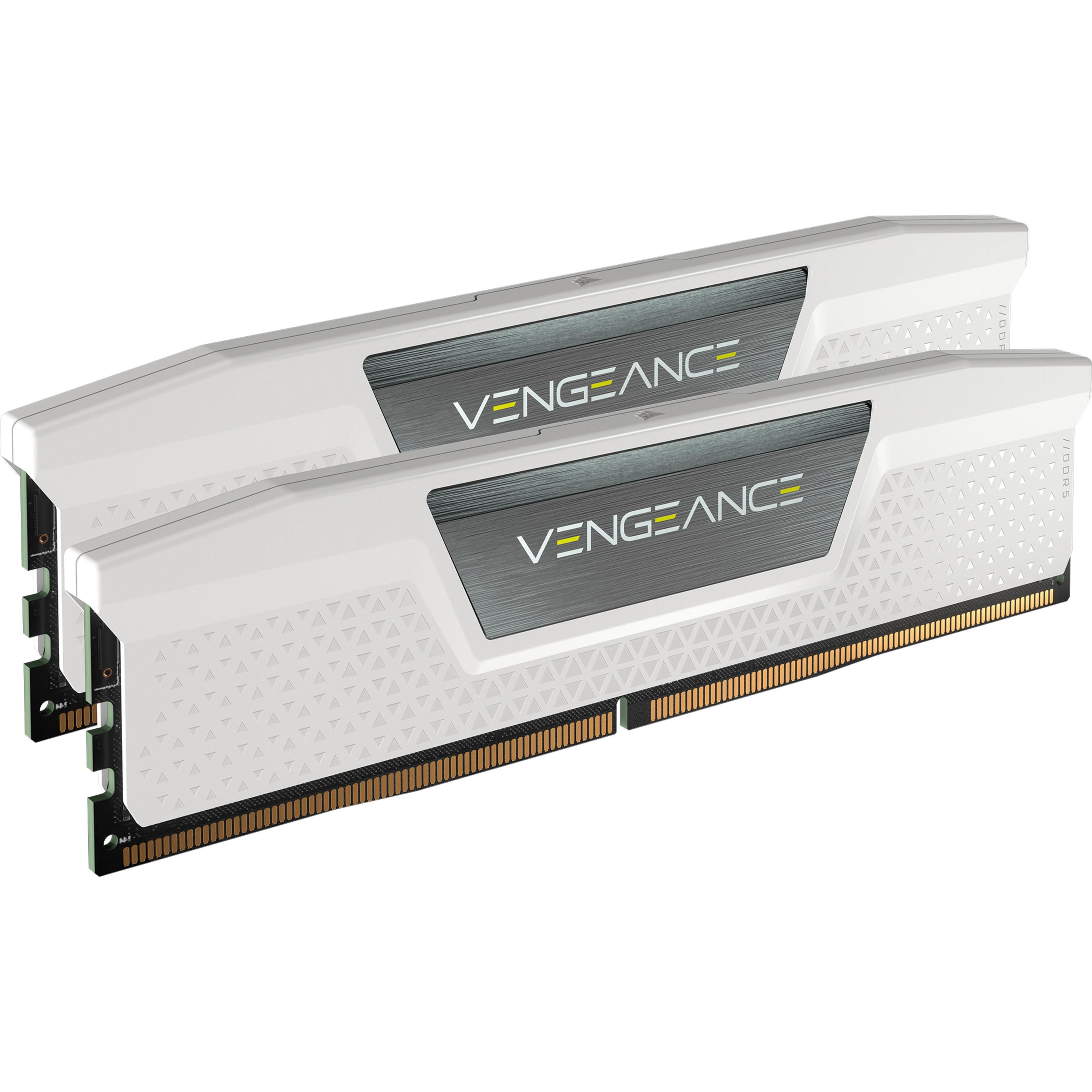 Corsair Vengeance (2 x 16GB, 5200 MHz, DDR5-RAM, DIMM), RAM, Weiss