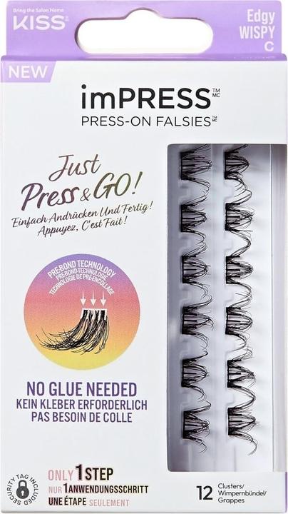 Immagine prodotto KISS Lashes - Ks Impress Press On Single 09 (Ciglia artificiali)