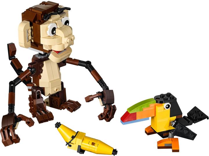 Produktbild LEGO Urwald Tiere (31019, LEGO Creator Expert)