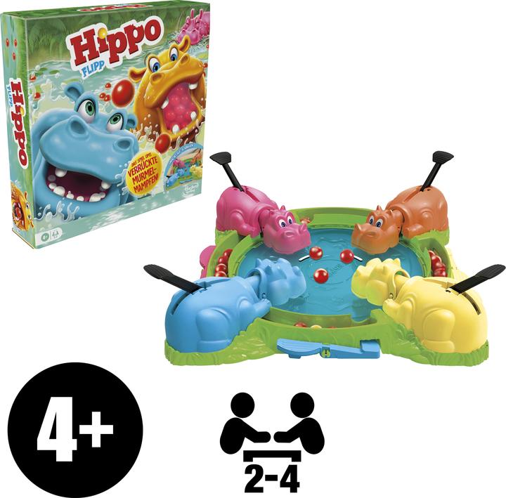 Produktbild Hasbro Gaming Hungry Hippos Refresh (Deutsch, 2 - 4 Spieler)