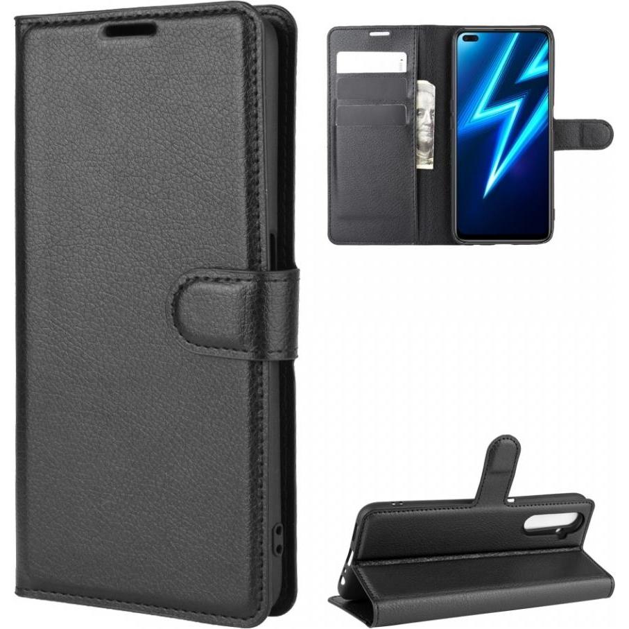 Thumbnail - Screenguard Realme 6 Pro Leather Guard Lederhülle (Realme 6 Pro), Smartphone Hülle, Schwarz