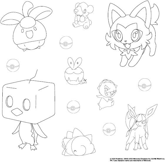 Produktbild Panini Pokémon: Meine liebsten Sticker zum Ausmalen