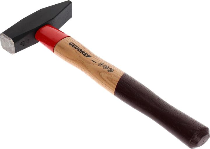Image du produit Gedore 600 H-600 Marteau de serrurier ROTBAND-PLUS avec manche en hickory, 600 g (840 g)