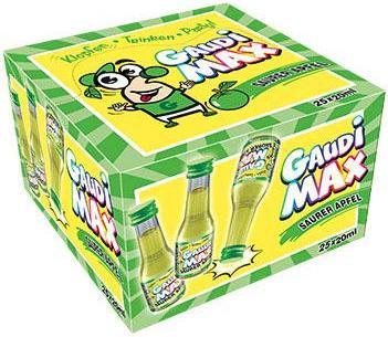 Produktbild GaudiMax Saurer Apfel (25 x 2 cl)