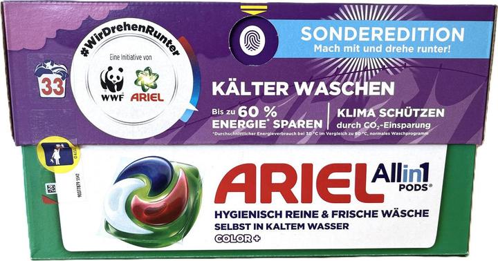 Ariel All-in-1 (33 Waschgänge, Flüssigwaschmittel)