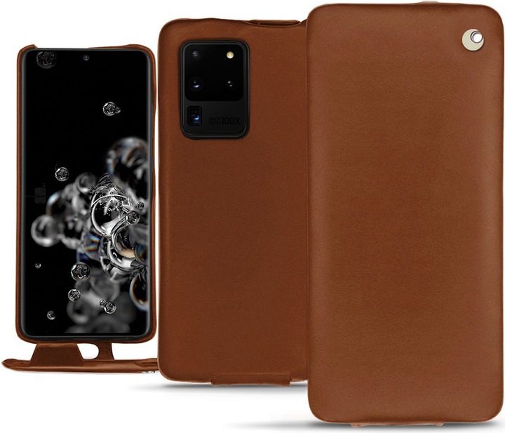 Actual product image Noreve Leather cover vertical (Samsung Galaxy S20 Ultra 5G)