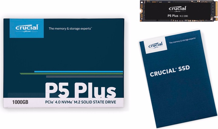 Produktbild Crucial P5 Plus (1000 GB, M.2 2280)