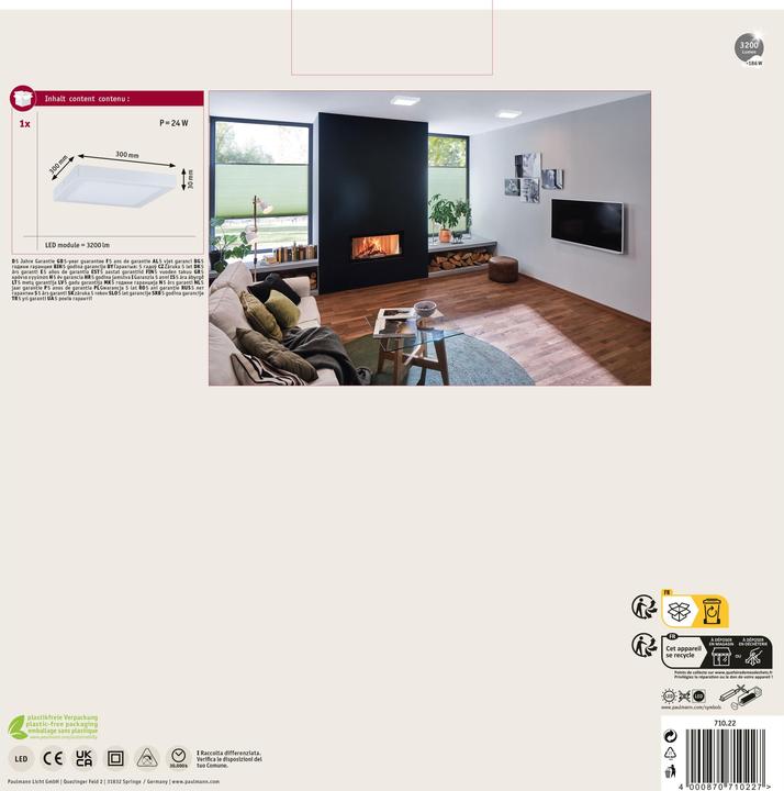 Actual product image Paulmann Abia (2000 lm)