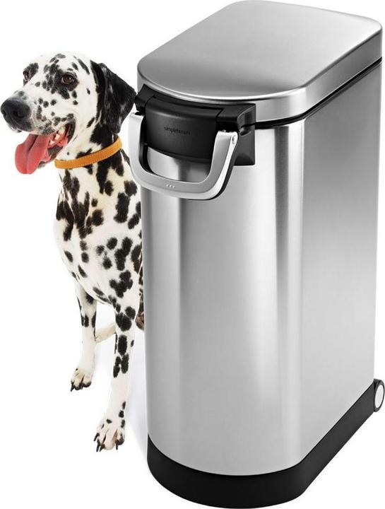 Actual product image Simplehuman Pet Food Container X-Large Stainless Steel