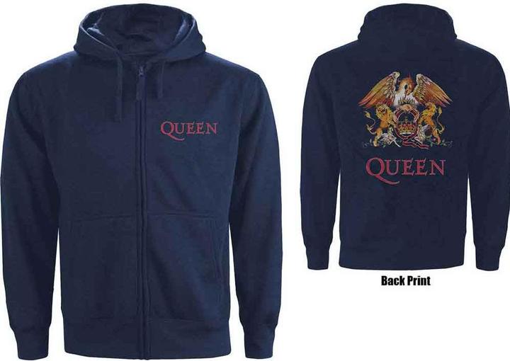 Queen Classic Crest (Zipper-Hoodie)