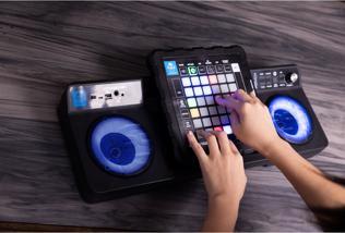 Actual product image Idance DJ Mixer Set Remix DJ2 Licht + Ton