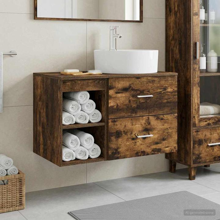Produktbild vidaXL Badezimmermöbel-Set