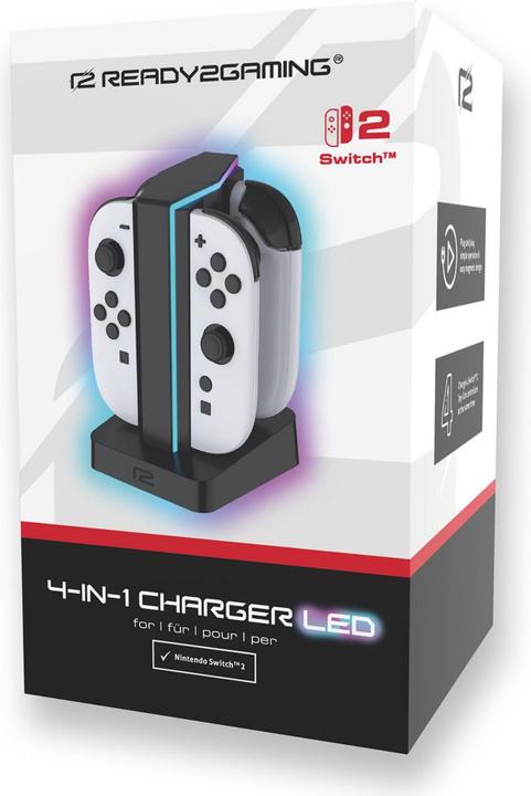 Produktbild ready2gaming 4in1 Charger LED (Switch 2)