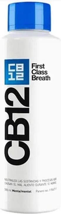 CB12 Safe Breath Rinse Mint Menthol 250ml (250 ml, Mundspülung)