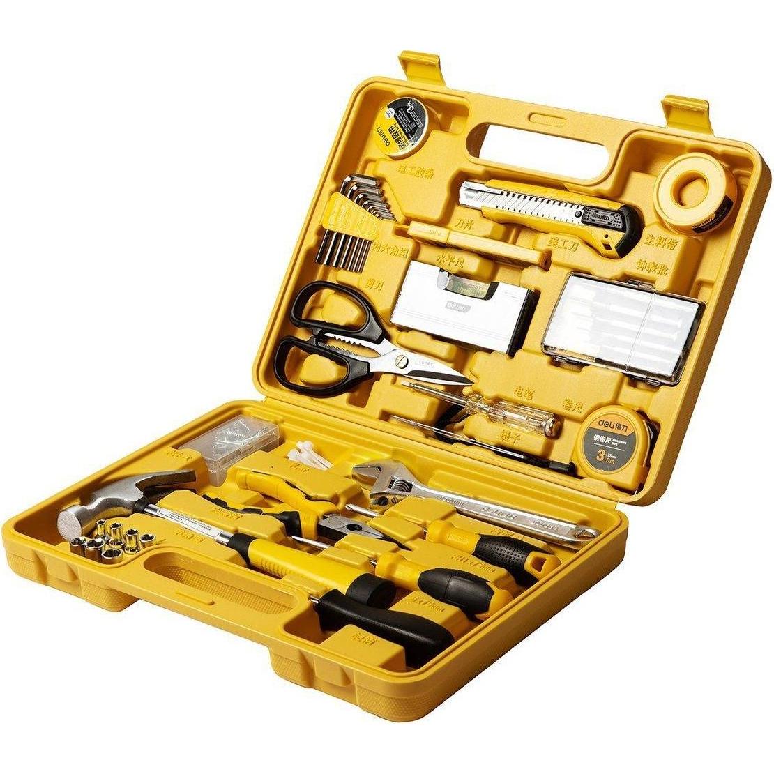 Deli Tools, Werkzeugkoffer, Professional tool set EDL1038J - 38 pcs (38 Teile)