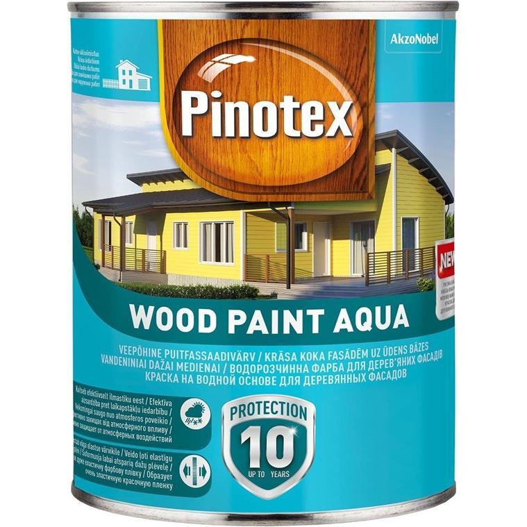 Pinotex, Künstlerfarbe + Bastelfarbe, Op Wood Paint Aqua Bw 1l (AQUA BW, 1000 ml)