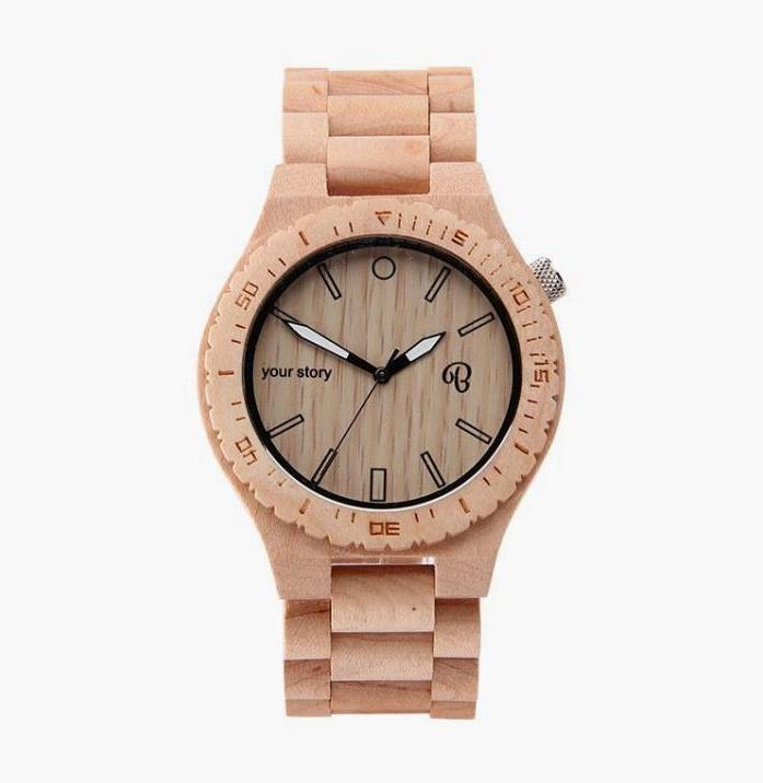 Immagine prodotto Bambuu Orologio in legno (Orologio da polso analogico, 46 mm)
