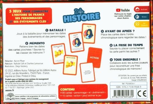 Image du produit Defis histoire (Français)